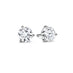 HEARTS ON FIRE THREE PRONG 18CT WHITE GOLD DIAMOND STUD EARRINGS (Thumbnail 1)