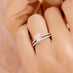 HEARTS ON FIRE 'CAMILLA' 18CT WHITE GOLD 0.31CT DIAMOND RING (Thumbnail 4)