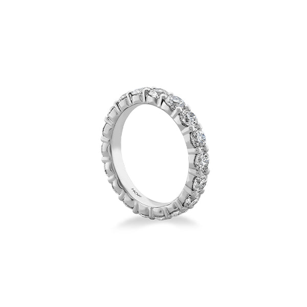 HEARTS ON FIRE 'SIGNATURE ETERNITY' 18CT WHITE GOLD 0.45CT DIAMOND RING (Image 3)