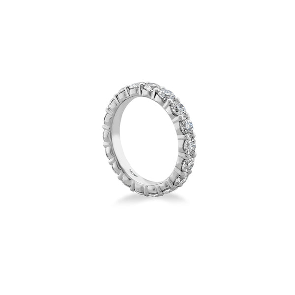 HEARTS ON FIRE 'SIGNATURE' PLATINUM DIAMOND ETERNITY BAND (Image 3)