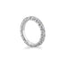 HEARTS ON FIRE 'SIGNATURE ETERNITY' 18CT WHITE GOLD DIAMOND RING (Thumbnail 3)