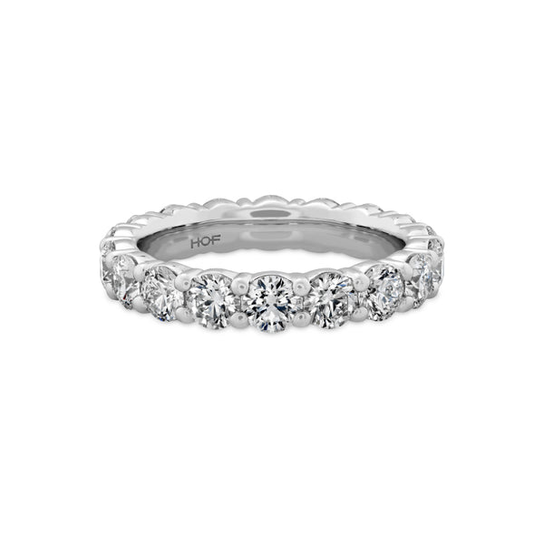 HEARTS ON FIRE 'SIGNATURE ETERNITY' 18CT WHITE GOLD DIAMOND RING (Image 2)
