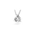 HEARTS ON FIRE 'CLASSIC THREE PRONG SOLITAIRE' 18CT WHITE GOLD 0.704CT DIAMOND PENDANT (Thumbnail 3)