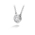 HEARTS ON FIRE 'CLASSIC' 18CT WHITE GOLD 0.36CT BEZEL SOLITAIRE DIAMOND PENDANT (Thumbnail 2)