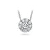 HEARTS ON FIRE 'FULFILLMENT' 18CT WHITE GOLD 0.49CT DIAMOND PENDANT (Thumbnail 1)