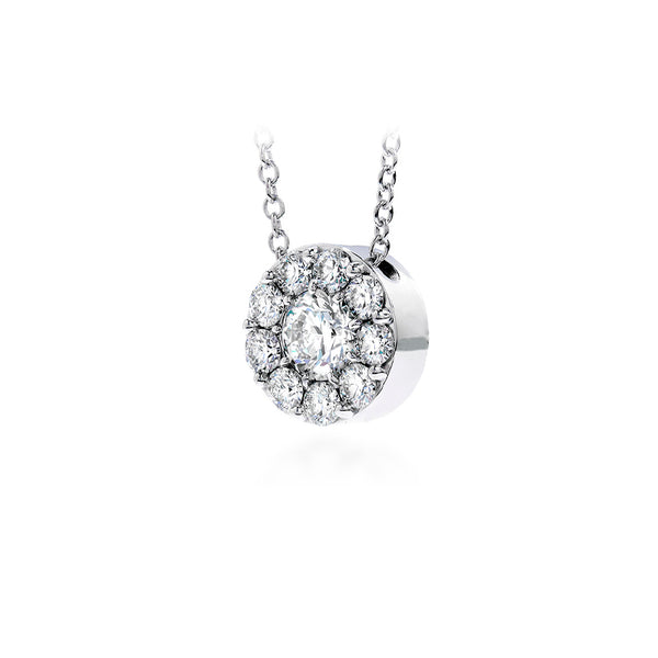 HEARTS ON FIRE 'FULFILLMENT' 18CT WHITE GOLD 0.49CT DIAMOND PENDANT (Image 2)