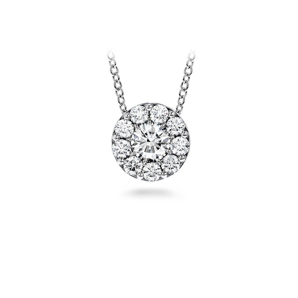 HEARTS ON FIRE 'FULFILLMENT' 18CT WHITE GOLD 0.73CT DIAMOND PENDANT (Image 1)