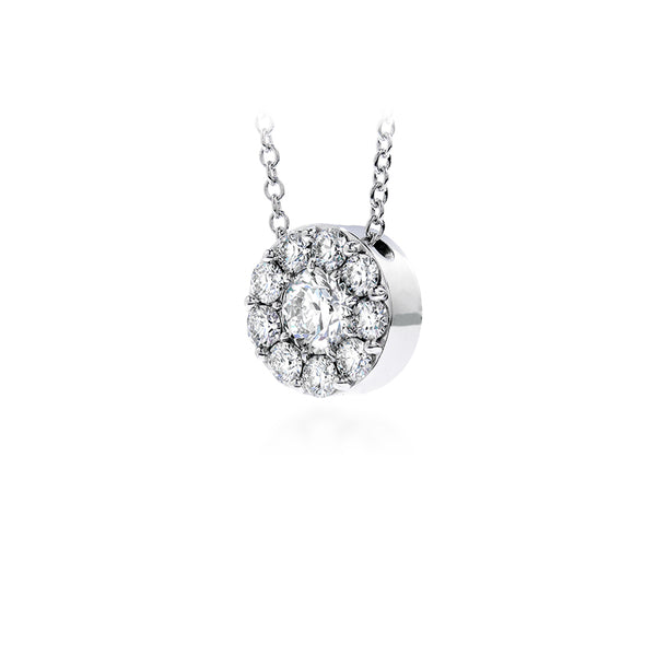 HEARTS ON FIRE 'FULFILLMENT' 18CT WHITE GOLD 0.73CT DIAMOND PENDANT (Image 2)