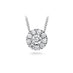 HEARTS ON FIRE 'FULFILLMENT' 18CT WHITE GOLD 1.01CT DIAMOND PENDANT (Thumbnail 1)