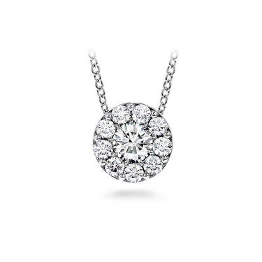 HEARTS ON FIRE 'FULFILLMENT' 18CT WHITE GOLD 1.51CT DIAMOND PENDANT