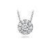 HEARTS ON FIRE 'FULFILLMENT' 18CT WHITE GOLD 1.51CT DIAMOND PENDANT (Thumbnail 1)
