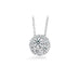 HEARTS ON FIRE 'TESSA' 18CT WHITE GOLD DIAMOND CIRCLE PENDANT (Thumbnail 1)