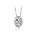 HEARTS ON FIRE 'TESSA' 18CT WHITE GOLD DIAMOND NAVETTE PENDANT (Thumbnail 1)