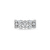 HEARTS ON FIRE 'REGAL' BEZEL SET 18CT WHITE GOLD TRIPLE ROW DIAMOND RING (Thumbnail 1)