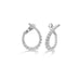 HEARTS ON FIRE 'AERIAL REGAL' 18CT WHITE GOLD DIAMOND HOOP EARRINGS (Thumbnail 1)