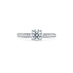 HEARTS ON FIRE 'VELA' PLATINUM SOLITAIRE DIAMOND RING (Thumbnail 1)