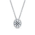 HEARTS ON FIRE 'ELLIPSE' 18CT WHITE GOLD DIAMOND PENDANT (Thumbnail 1)