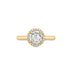 HEARTS ON FIRE JULIETTE 18CT YELLOW GOLD 1.083CT DIAMOND HALO RING (Thumbnail 2)