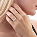 HEARTS ON FIRE SIGNATURE 18CT WHITE GOLD 1.22CT SEVEN STONE DIAMOND RING (Thumbnail 3)