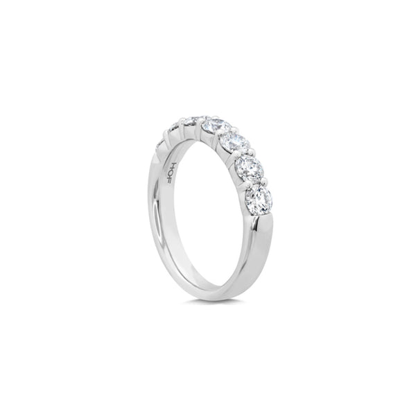 HEARTS ON FIRE SIGNATURE 18CT WHITE GOLD 1.22CT SEVEN STONE DIAMOND RING (Image 4)