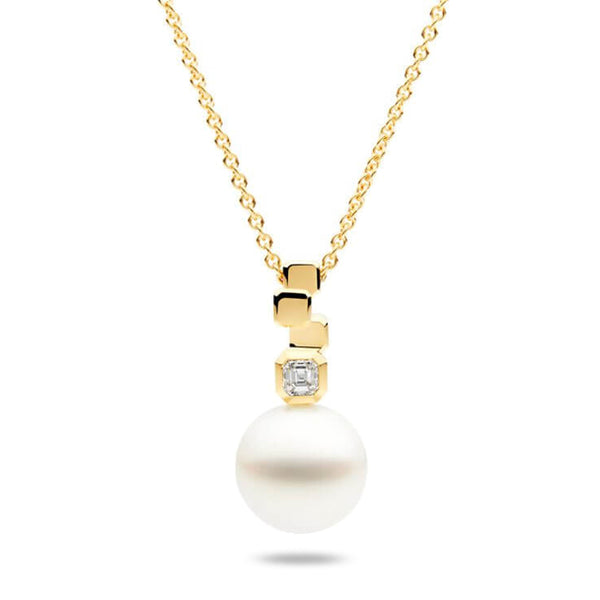 NOUVEAU MERIDIAN PENDANT, YELLOW GOLD (Image 1)