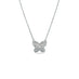 'BUTTERFLY' 18CT WHITE GOLD DIAMOND NECKLACE (Thumbnail 2)