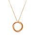 STOCKERT 18CT ROSE GOLD DIAMOND PENDANT WITH TRACE CHAIN (Thumbnail 1)