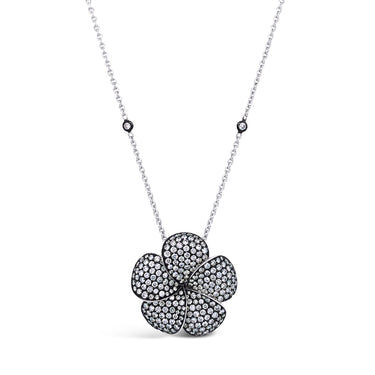 18CT WHITE GOLD BLACK RHODIUM