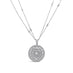 18CT WHITE GOLD DIAMOND 'LEAF' MOTIF PENDANT (Thumbnail 1)