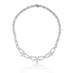 NEW ITALIAN ART 18CT WHITE GOLD DIAMOND NECKLACE (Thumbnail 2)