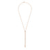 ROBERTO COIN 'LOVE IN VERONA' 18CT ROSE GOLD LARIAT STYLE DIAMOND NECKLACE (Thumbnail 3)