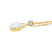 18CT YELLOW GOLD AND WHITE GOLD MABE PEARL AND DIAMOND PENDANT (Thumbnail 2)