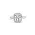 PLATINUM 2.14CT CUSHION CUT CLAW SET GRACE RING (Thumbnail 1)