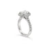 PLATINUM 2.14CT CUSHION CUT CLAW SET GRACE RING (Thumbnail 2)