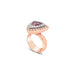 JORG HEINZ TRILLIANT CUT MORGANITE AND DIAMOND RING (Thumbnail 2)