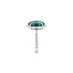 7.02CT OVAL CUT GREEN TOURMALINE AND DIAMOND RING (Thumbnail 3)