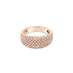 18CT ROSE GOLD PAVE DIAMOND BAND (Thumbnail 2)