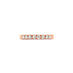18CT ROSE GOLD EIGHT DIAMOND CLAW SET ETERNITY BAND (Thumbnail 1)