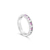 PLATINUM ARGYLE PINK DIAMOND AND DIAMOND CHANNEL SET RING (Thumbnail 3)