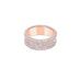 STOCKERT 18CT ROSE GOLD DIAMOND PAVE RING (Thumbnail 1)