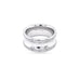 STOCKERT 18CT WHITE GOLD DIAMOND HAMMERTONE RING (Thumbnail 1)