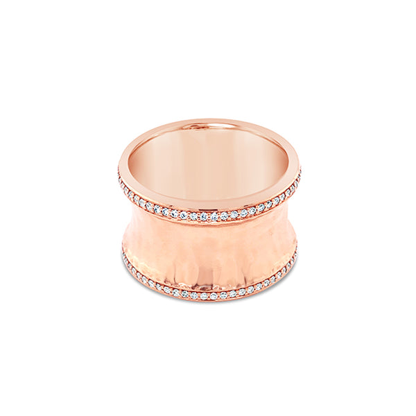 STOCKERT DIAMOND RING SET IN 18CT ROSE GOLD (Image 1)