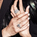 18CT WHITE GOLD PAVE SET DIAMOND DRESS RING (Thumbnail 6)