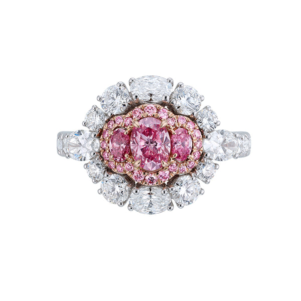 ARGYLE PINK 'TRILOGY' RING - ARGYLE HERITAGE COLLECTION (Image 1)