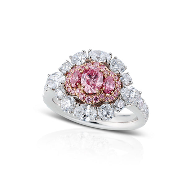 ARGYLE PINK 'TRILOGY' RING - ARGYLE HERITAGE COLLECTION (Image 2)