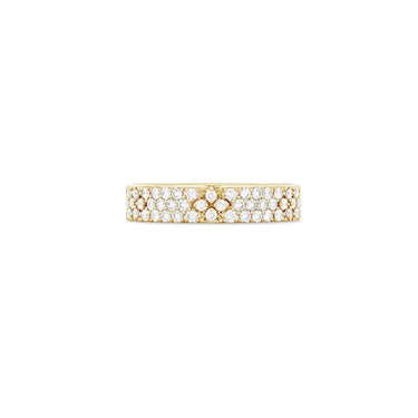 ROBERTO COIN 'LOVE IN VERONA' 18CT YELLOW GOLD DIAMOND RING