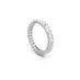 ROBERTO DEMEGLIO 'ETERNITY' 18CT WHITE GOLD EMERALD CUT DIAMOND RING (Thumbnail 2)