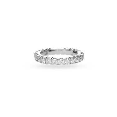 DEMEGLIO 18CT WHITE GOLD 1.79CT MULTISIZE ROUND BRILLIANT CUT DIAMOND RING
