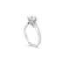 PLATINUM 1.22CT ROUND BRILLIANT CUT DIAMOND RING (Thumbnail 3)