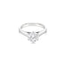 PLATINUM 1.22CT ROUND BRILLIANT CUT DIAMOND RING (Thumbnail 2)